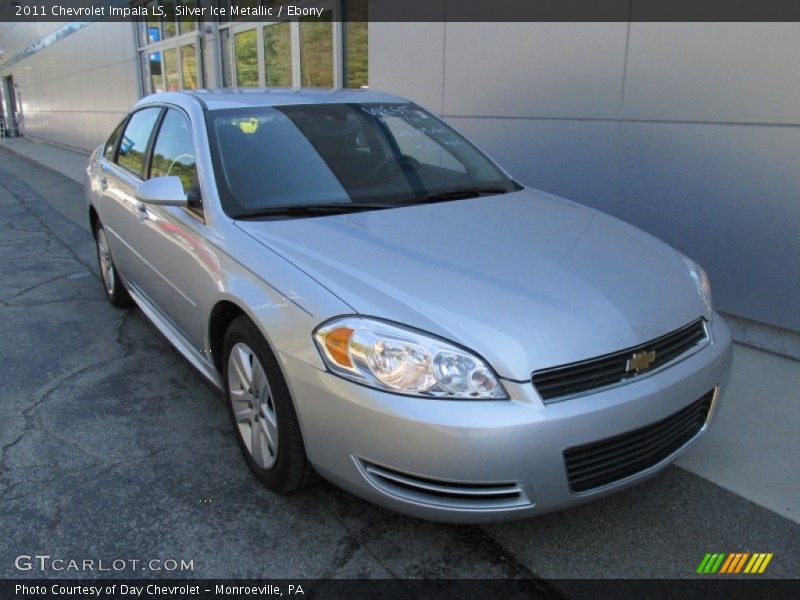 Silver Ice Metallic / Ebony 2011 Chevrolet Impala LS