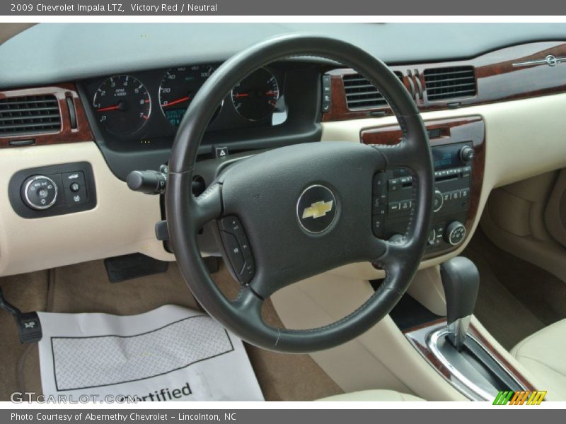 Victory Red / Neutral 2009 Chevrolet Impala LTZ