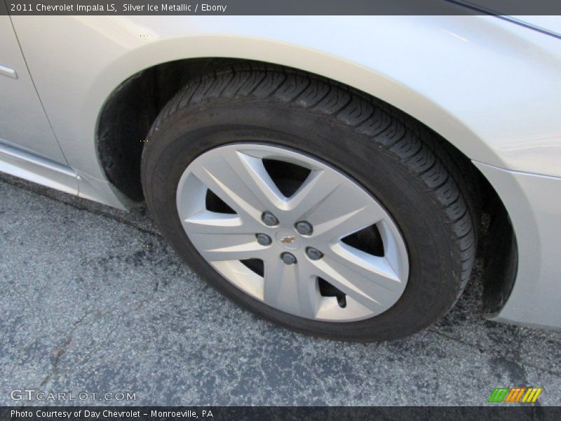 Silver Ice Metallic / Ebony 2011 Chevrolet Impala LS