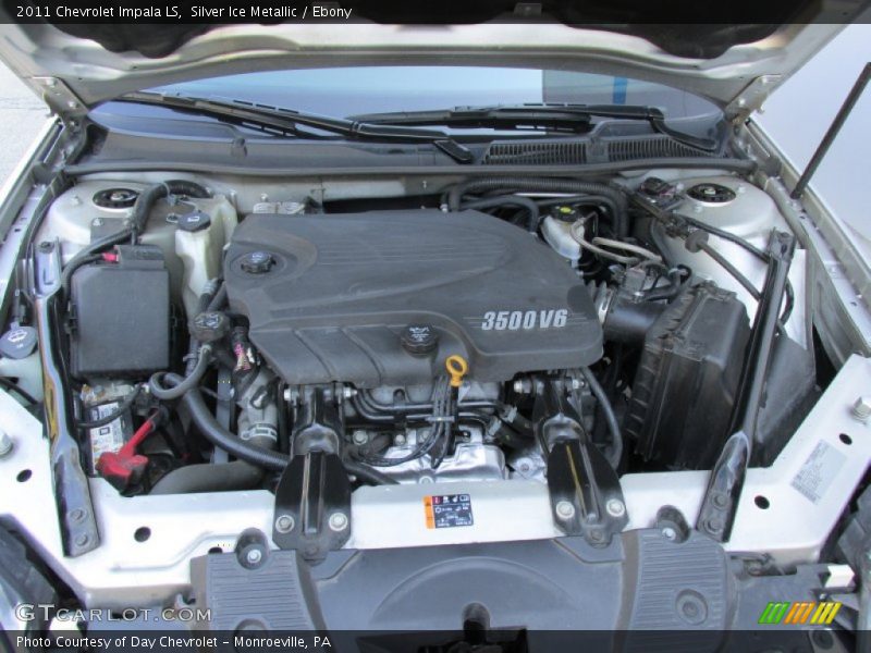 Silver Ice Metallic / Ebony 2011 Chevrolet Impala LS