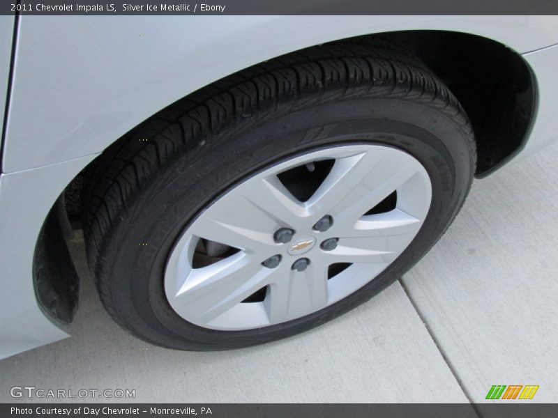Silver Ice Metallic / Ebony 2011 Chevrolet Impala LS