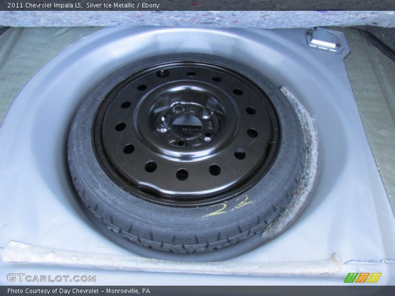 Silver Ice Metallic / Ebony 2011 Chevrolet Impala LS