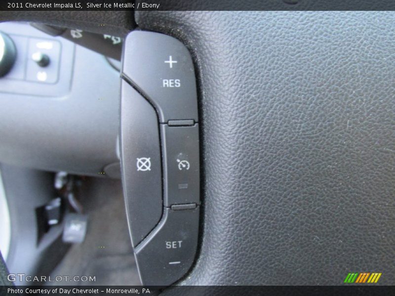 Silver Ice Metallic / Ebony 2011 Chevrolet Impala LS
