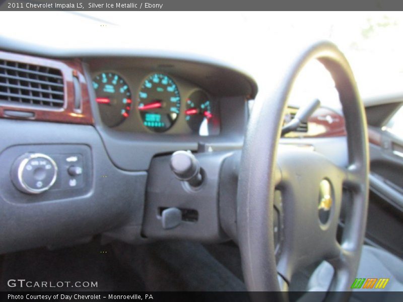 Silver Ice Metallic / Ebony 2011 Chevrolet Impala LS