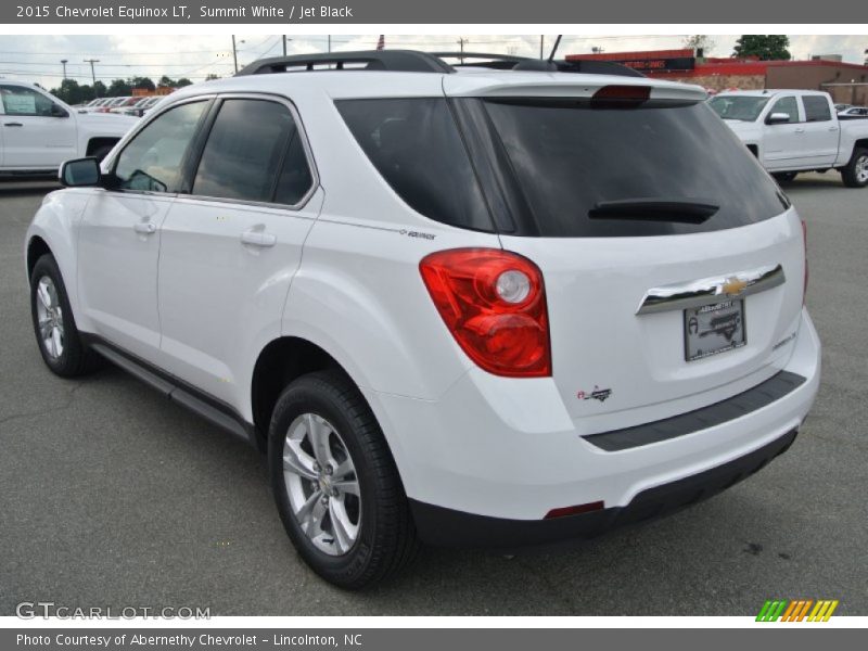 Summit White / Jet Black 2015 Chevrolet Equinox LT