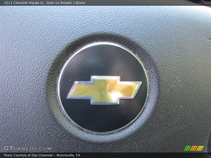Silver Ice Metallic / Ebony 2011 Chevrolet Impala LS