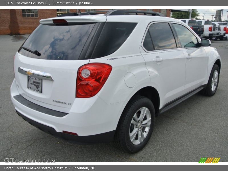 Summit White / Jet Black 2015 Chevrolet Equinox LT