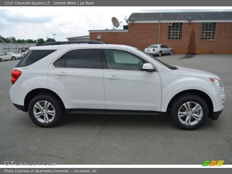 Summit White / Jet Black 2015 Chevrolet Equinox LT