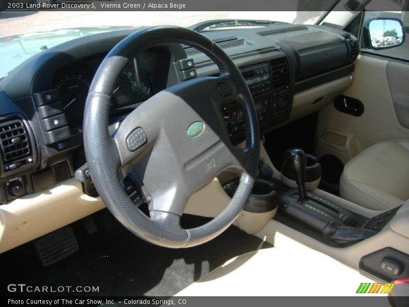 Vienna Green / Alpaca Beige 2003 Land Rover Discovery S