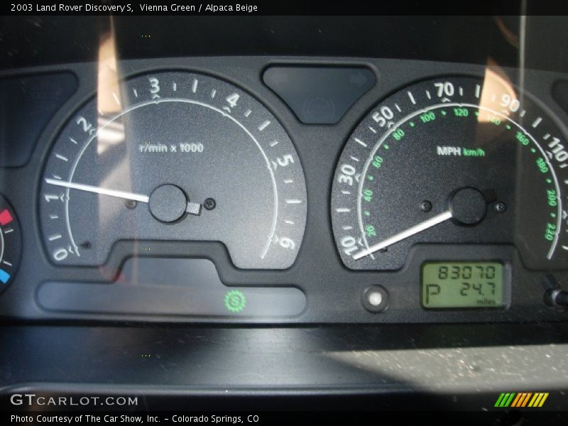 Vienna Green / Alpaca Beige 2003 Land Rover Discovery S
