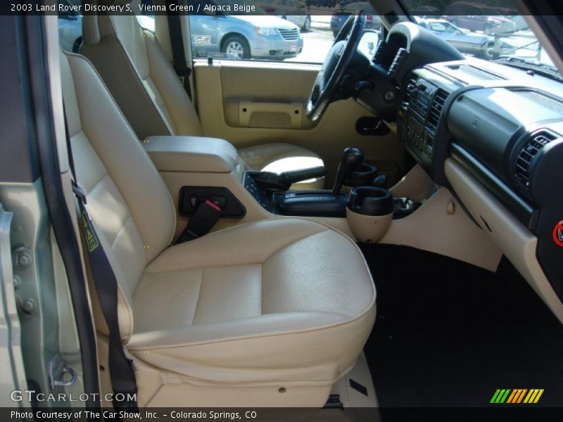 Vienna Green / Alpaca Beige 2003 Land Rover Discovery S