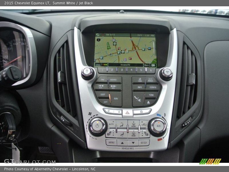 Summit White / Jet Black 2015 Chevrolet Equinox LT