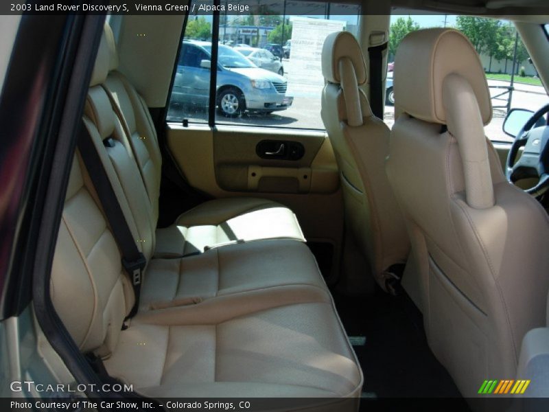 Vienna Green / Alpaca Beige 2003 Land Rover Discovery S
