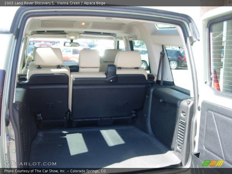 Vienna Green / Alpaca Beige 2003 Land Rover Discovery S