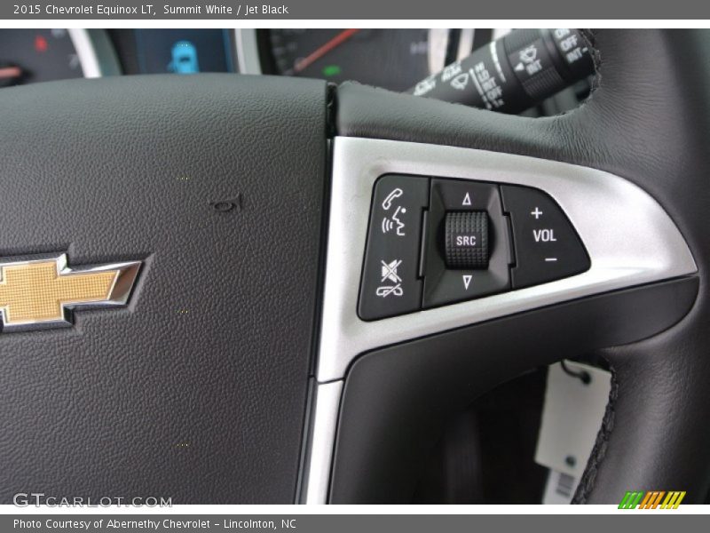 Summit White / Jet Black 2015 Chevrolet Equinox LT