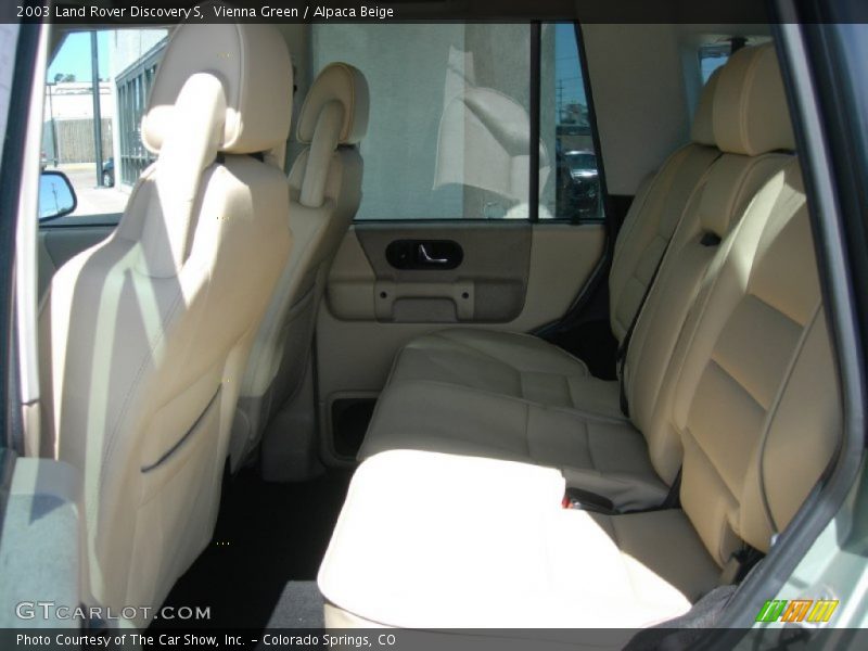 Vienna Green / Alpaca Beige 2003 Land Rover Discovery S