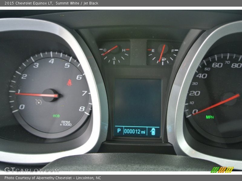 Summit White / Jet Black 2015 Chevrolet Equinox LT