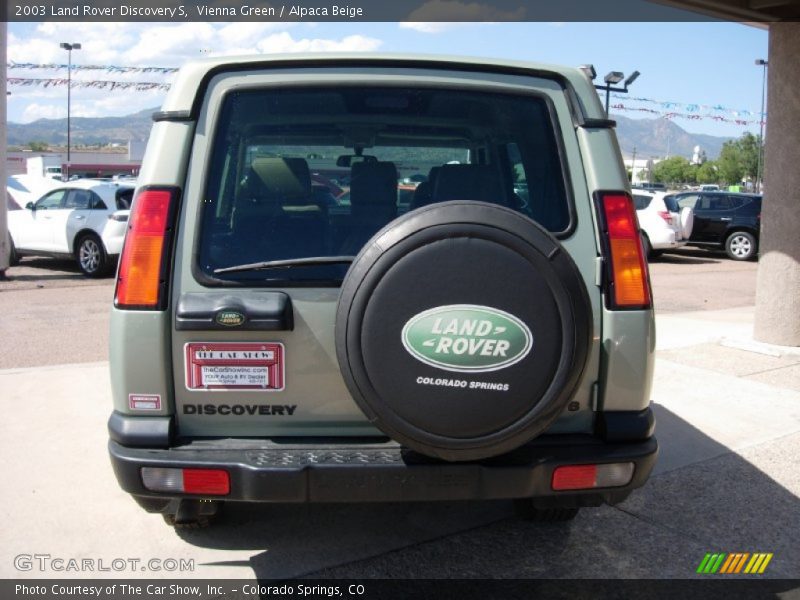 Vienna Green / Alpaca Beige 2003 Land Rover Discovery S