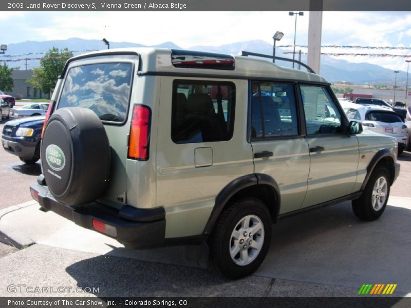 Vienna Green / Alpaca Beige 2003 Land Rover Discovery S