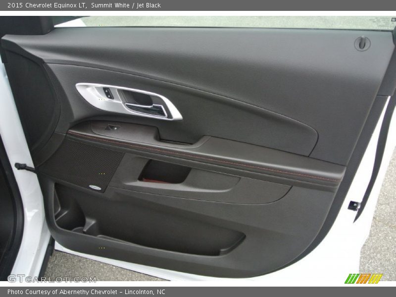 Summit White / Jet Black 2015 Chevrolet Equinox LT