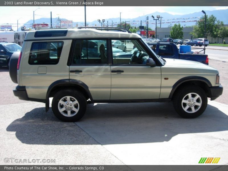 Vienna Green / Alpaca Beige 2003 Land Rover Discovery S