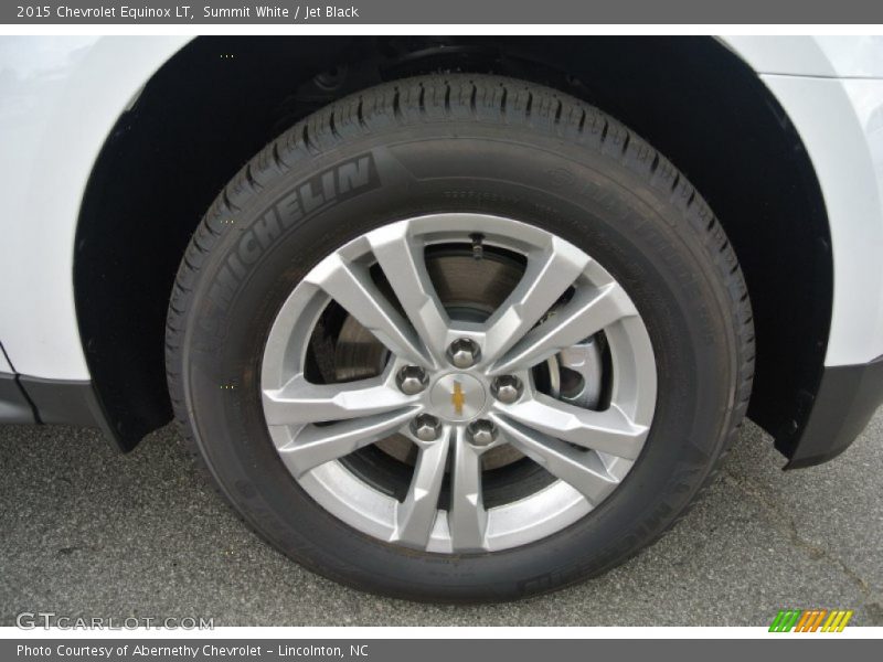 Summit White / Jet Black 2015 Chevrolet Equinox LT