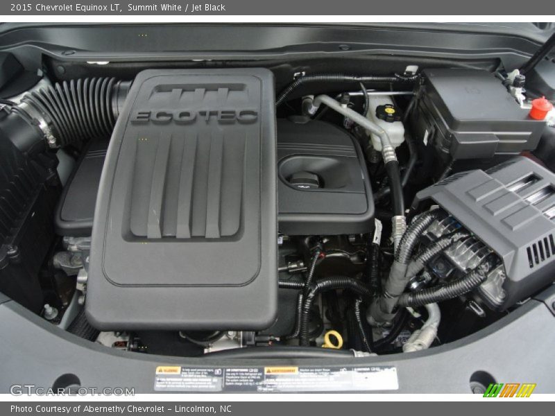 Summit White / Jet Black 2015 Chevrolet Equinox LT