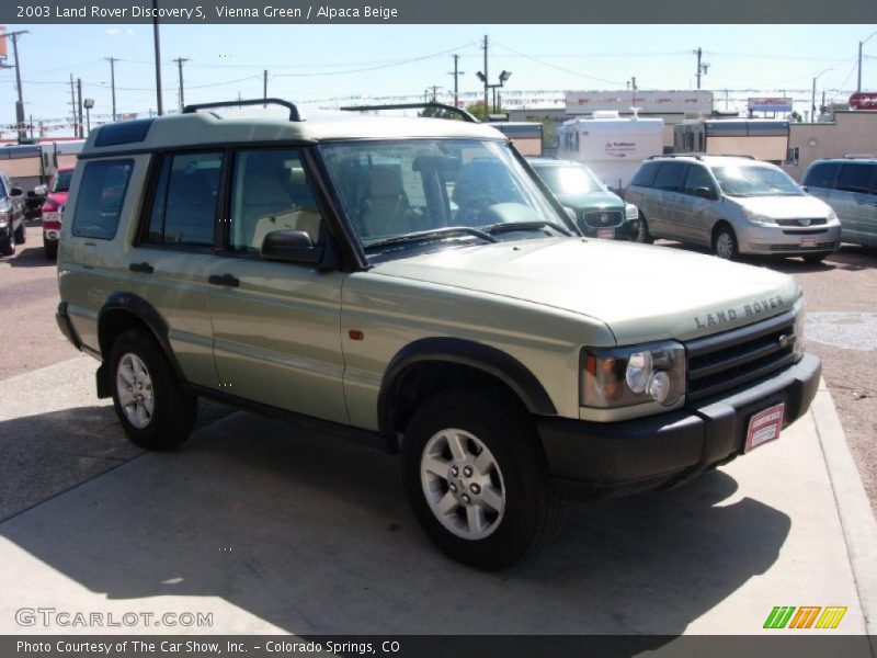 Vienna Green / Alpaca Beige 2003 Land Rover Discovery S