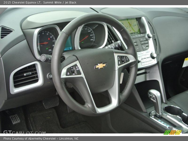 Summit White / Jet Black 2015 Chevrolet Equinox LT