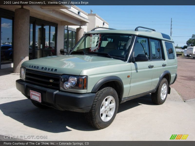 Vienna Green / Alpaca Beige 2003 Land Rover Discovery S