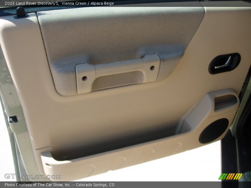 Vienna Green / Alpaca Beige 2003 Land Rover Discovery S