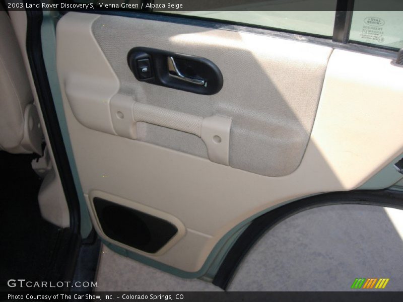 Vienna Green / Alpaca Beige 2003 Land Rover Discovery S