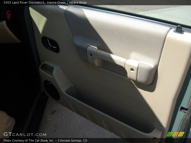 Vienna Green / Alpaca Beige 2003 Land Rover Discovery S