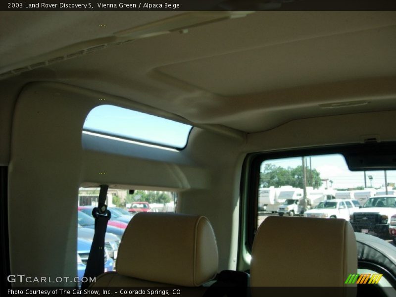 Vienna Green / Alpaca Beige 2003 Land Rover Discovery S