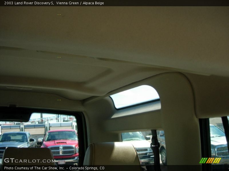 Vienna Green / Alpaca Beige 2003 Land Rover Discovery S