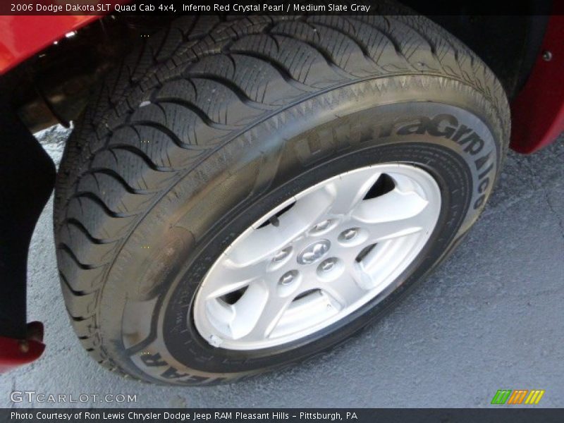 Inferno Red Crystal Pearl / Medium Slate Gray 2006 Dodge Dakota SLT Quad Cab 4x4