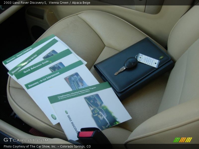 Vienna Green / Alpaca Beige 2003 Land Rover Discovery S