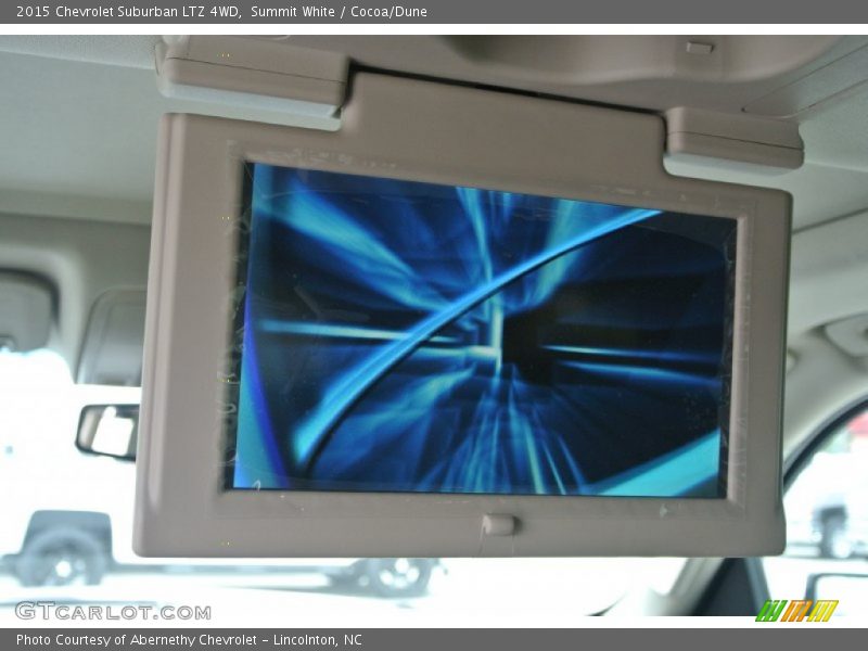 Summit White / Cocoa/Dune 2015 Chevrolet Suburban LTZ 4WD