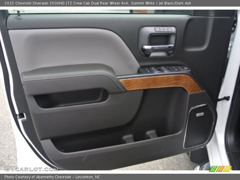 Summit White / Jet Black/Dark Ash 2015 Chevrolet Silverado 3500HD LTZ Crew Cab Dual Rear Wheel 4x4