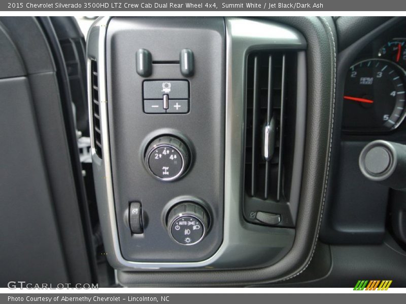 Summit White / Jet Black/Dark Ash 2015 Chevrolet Silverado 3500HD LTZ Crew Cab Dual Rear Wheel 4x4
