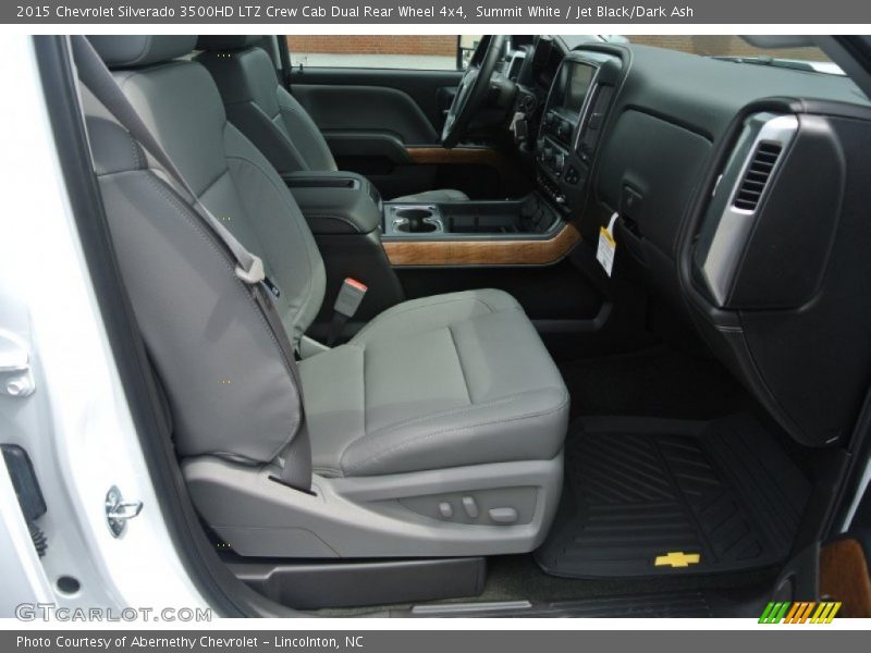 Summit White / Jet Black/Dark Ash 2015 Chevrolet Silverado 3500HD LTZ Crew Cab Dual Rear Wheel 4x4