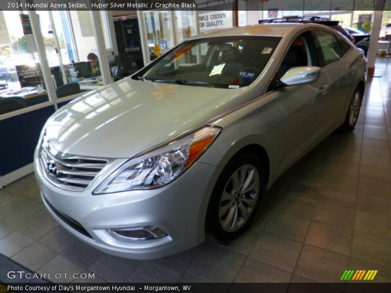 Hyper Silver Metallic / Graphite Black 2014 Hyundai Azera Sedan