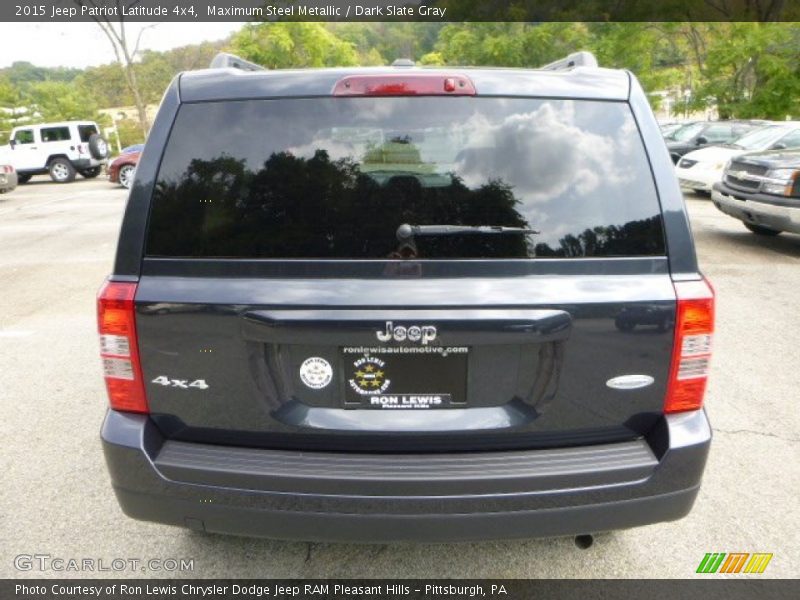 Maximum Steel Metallic / Dark Slate Gray 2015 Jeep Patriot Latitude 4x4