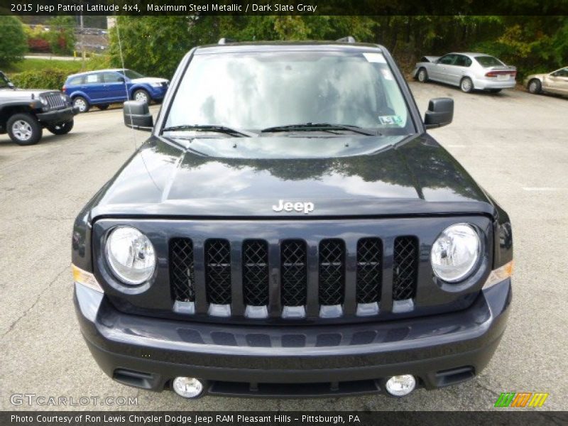 Maximum Steel Metallic / Dark Slate Gray 2015 Jeep Patriot Latitude 4x4