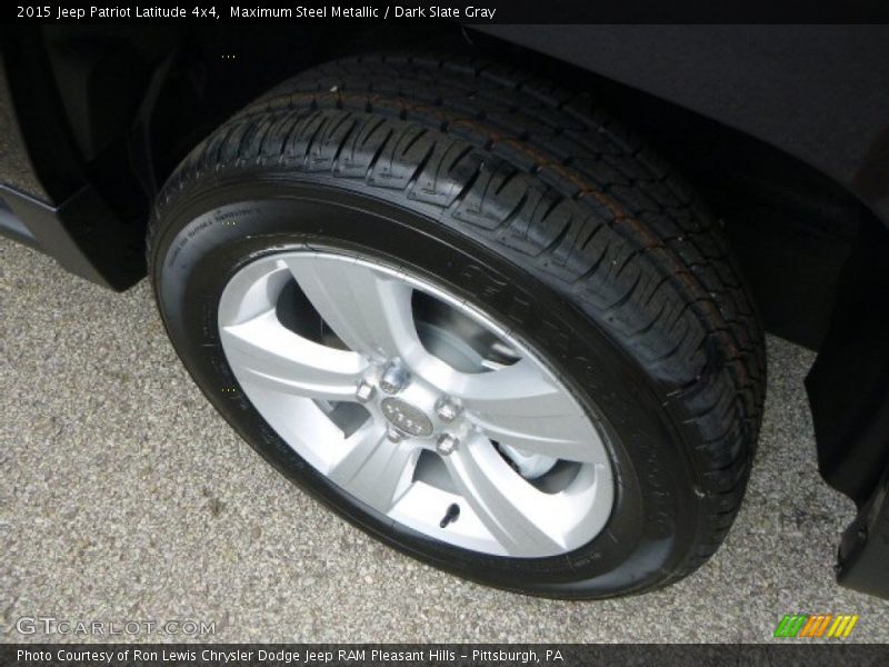 Maximum Steel Metallic / Dark Slate Gray 2015 Jeep Patriot Latitude 4x4