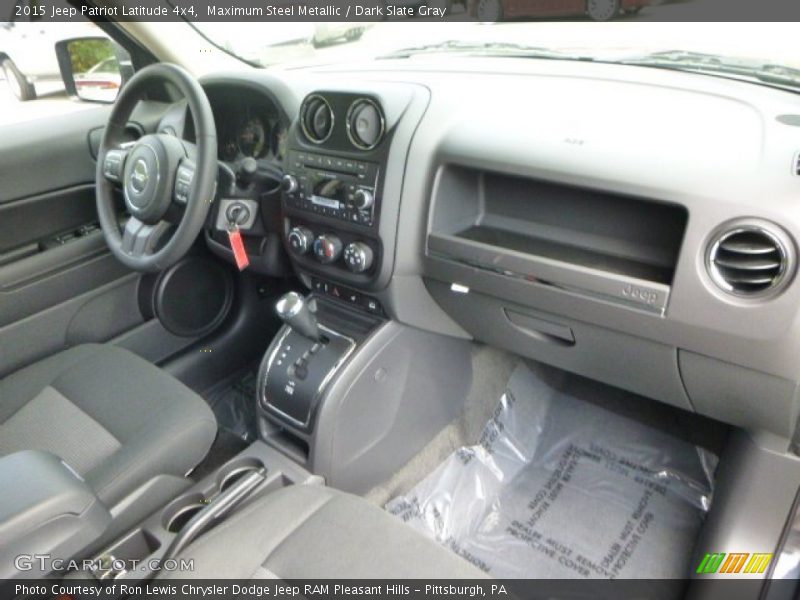 Maximum Steel Metallic / Dark Slate Gray 2015 Jeep Patriot Latitude 4x4
