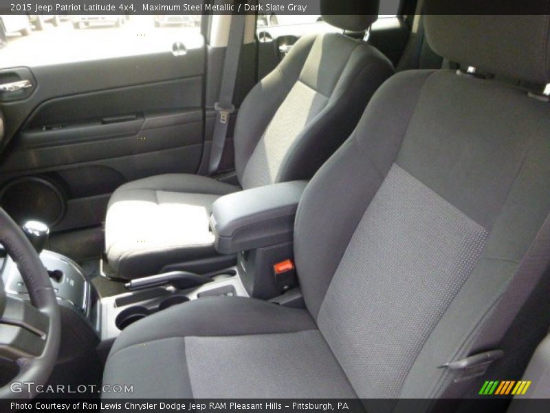 Maximum Steel Metallic / Dark Slate Gray 2015 Jeep Patriot Latitude 4x4