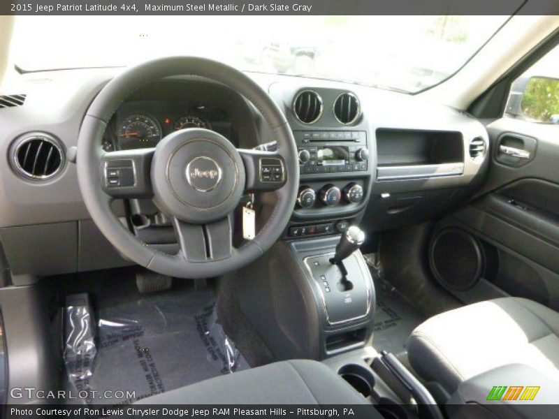 Maximum Steel Metallic / Dark Slate Gray 2015 Jeep Patriot Latitude 4x4