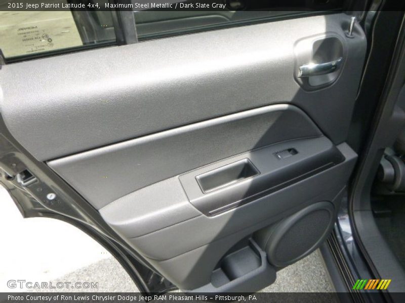 Maximum Steel Metallic / Dark Slate Gray 2015 Jeep Patriot Latitude 4x4