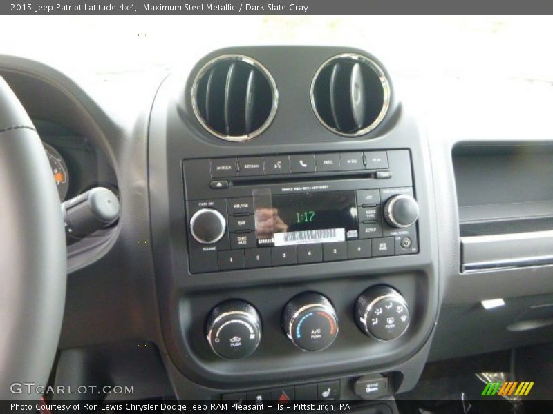 Maximum Steel Metallic / Dark Slate Gray 2015 Jeep Patriot Latitude 4x4